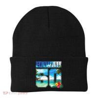 Hawaii 50th State Hawaii Hibiscus 50 Beanie thumb 0