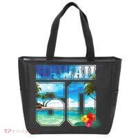 Hawaii 50th State Hawaii Hibiscus 50 Tote Bag thumb 0