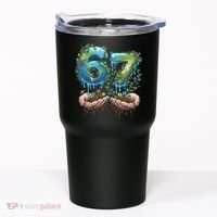 Hand 67 Earth Day 6 7 Six Seven Meme Tumbler thumb 0