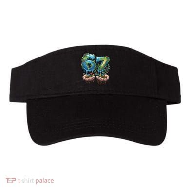 Hand 67 Earth Day 6 7 Six Seven Meme Visor