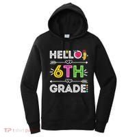 Hello 6Th Grade Sixth Teacher Student Back To School Gift Women's Hoodie thumb 0