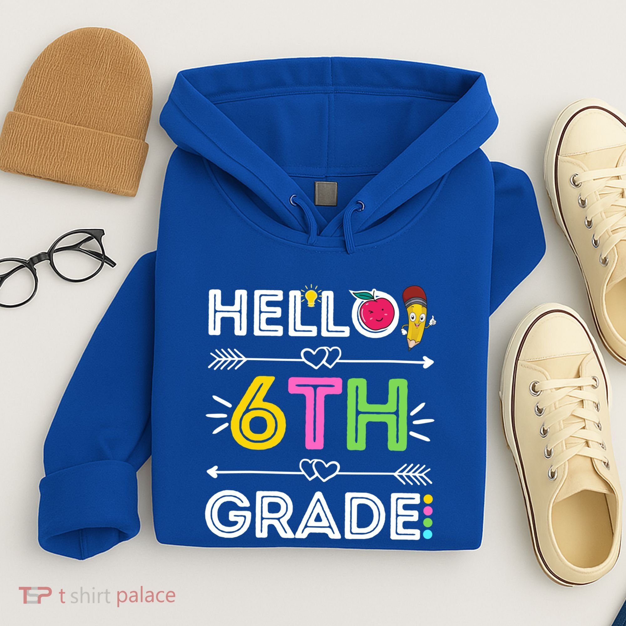 Hello 6Th Grade Sixth Teacher Student Back To School Gift Hoodie