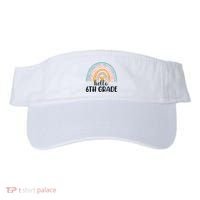 Hello 6Th Grade Rainbow Back To School Teachers Gift Visor thumb 0
