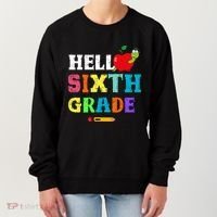 Hello 6Th Sixth Grade Cute Gift Funny 6Th Sixth Grade Back To Gift Women's Sweatshirt thumb 0