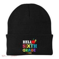 Hello 6Th Sixth Grade Cute Gift Funny 6Th Sixth Grade Back To Gift Beanie thumb 0