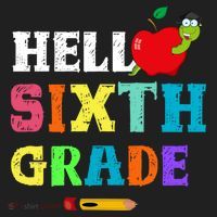 Hello 6Th Sixth Grade Cute Gift Funny 6Th Sixth Grade Back To Gift Beanie thumb 2