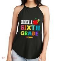 Hello 6Th Sixth Grade Cute Gift Funny 6Th Sixth Grade Back To Gift Women's Perfect Tri Rocker Tank thumb 2