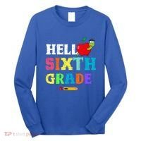 Hello 6Th Sixth Grade Cute Gift Funny 6Th Sixth Grade Back To Gift Long Sleeve Shirt thumb 0