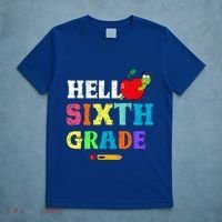 Hello 6Th Sixth Grade Cute Gift Funny 6Th Sixth Grade Back To Gift T-Shirt thumb 5