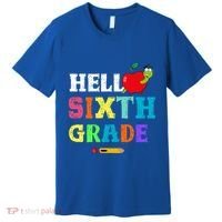 Hello 6Th Sixth Grade Cute Gift Funny 6Th Sixth Grade Back To Gift Premium T-Shirt thumb 0