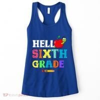 Hello 6Th Sixth Grade Cute Gift Funny 6Th Sixth Grade Back To Gift Women's Tank Top thumb 0