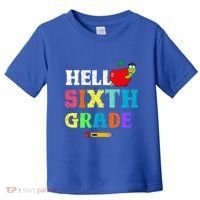 Hello 6Th Sixth Grade Cute Gift Funny 6Th Sixth Grade Back To Gift Toddler T-Shirt thumb 0