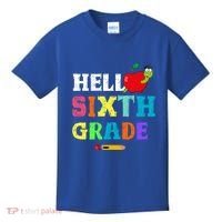 Hello 6Th Sixth Grade Cute Gift Funny 6Th Sixth Grade Back To Gift Kids T-Shirt thumb 0