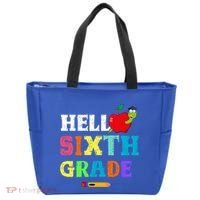 Hello 6Th Sixth Grade Cute Gift Funny 6Th Sixth Grade Back To Gift Tote Bag thumb 0