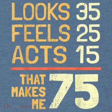 Hilarious 75th Birthday Present Idea I 75 Years Comfort Colors Garment-Dyed Hooded Sweatshirt