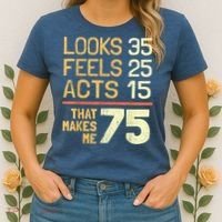 Hilarious 75th Birthday Present Idea I 75 Years Women's T-Shirt thumb 2