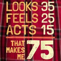 Hilarious 75th Birthday Present Idea I 75 Years Men's Flannel Plaid Pajama Pants thumb 2