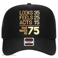 Hilarious 75th Birthday Idea I 75 Years Hat thumb 0