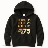 Hilarious 75th Birthday Idea I 75 Years Kids Hoodie thumb 0