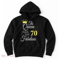 Happy 70th Birthday 70 Years old - best Ager good Age Queen Hoodie thumb 0