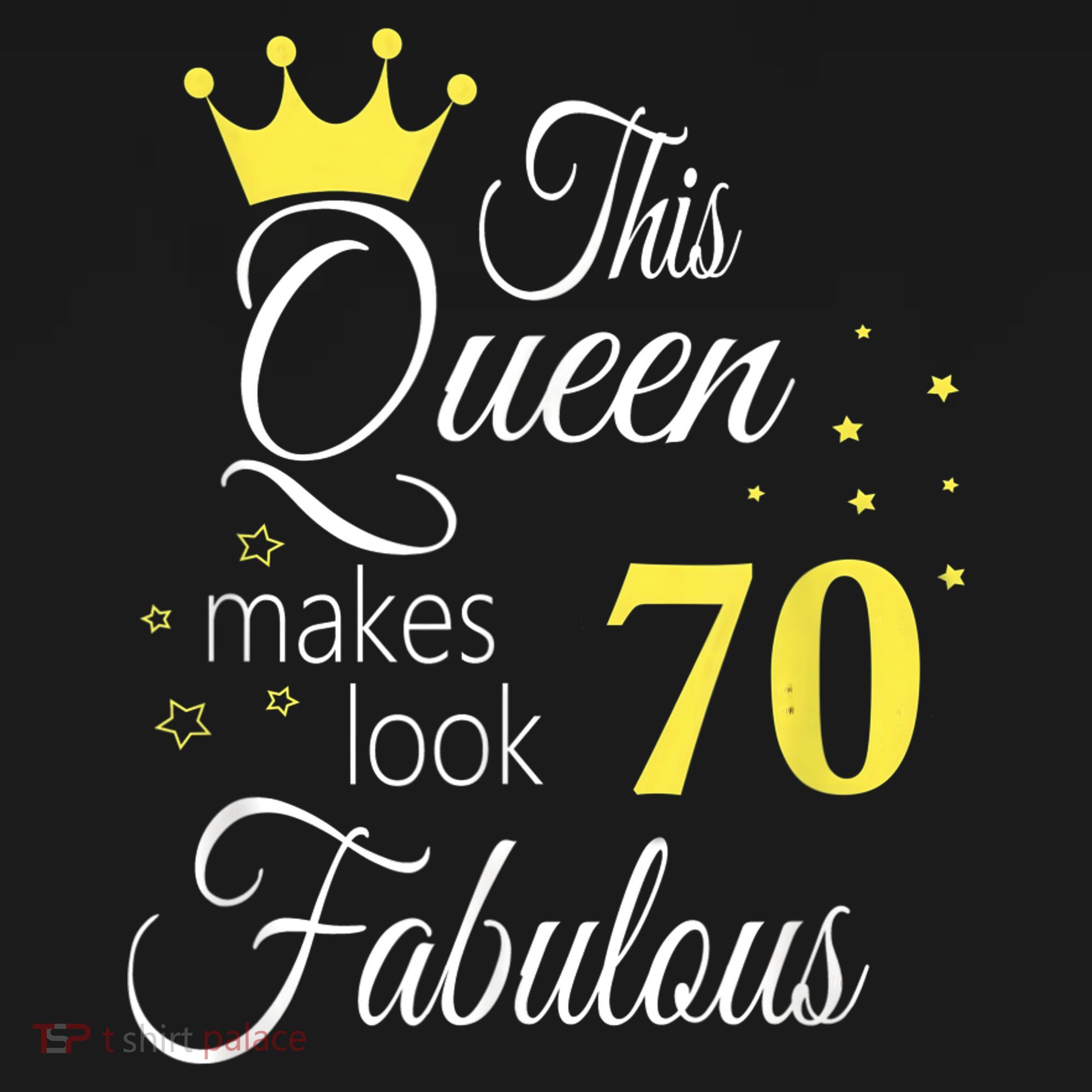 Happy 70th Birthday 70 Years old - best Ager good Age Queen Women's Tank Top