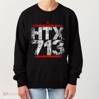 Htx 713 Houston Strong Htown Distressed Vibe Houston Texas Women's Sweatshirt thumb 0