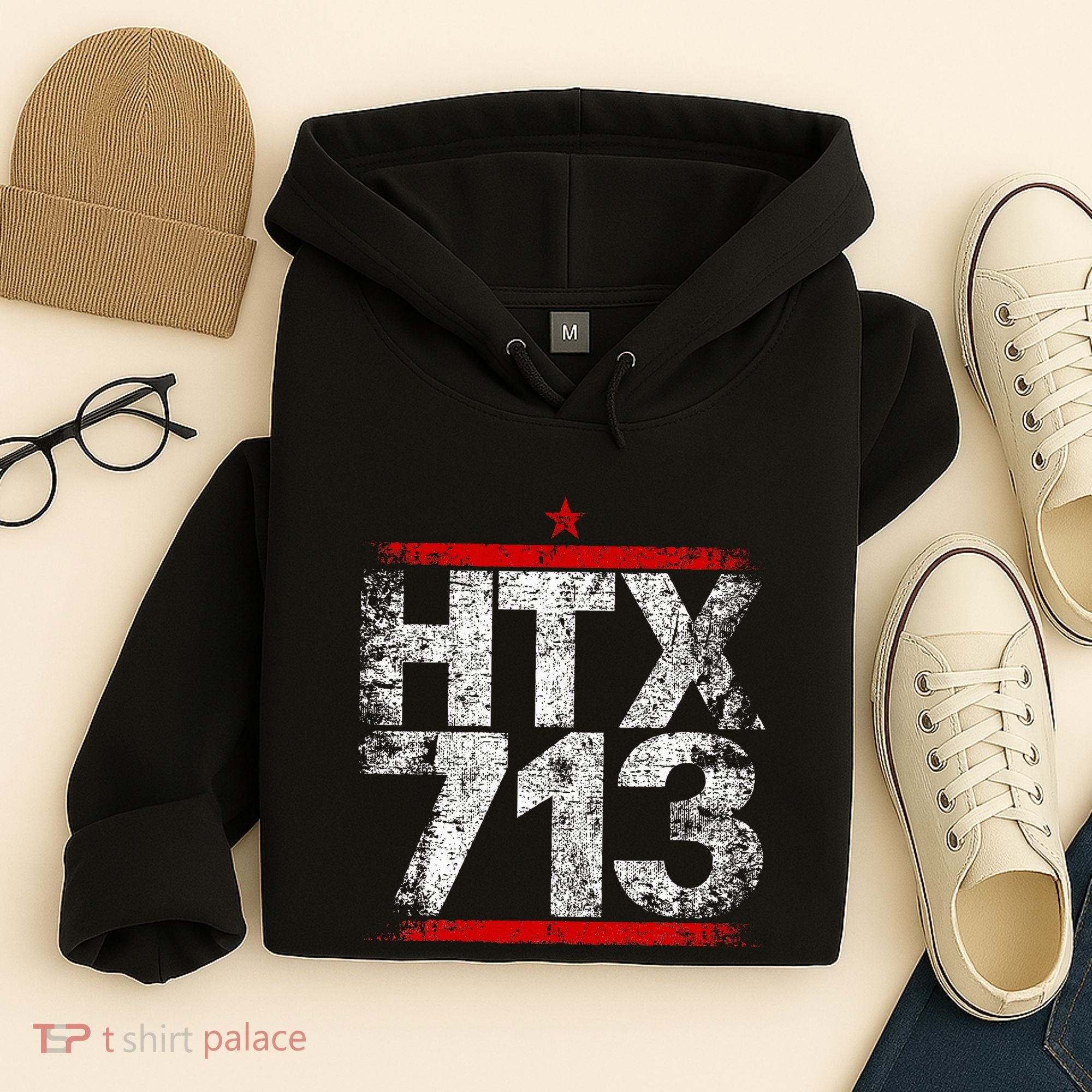 Htx 713 Houston Strong Htown Distressed Vibe Houston Texas Hoodie
