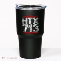 Htx 713 Houston Strong Htown Distressed Vibe Houston Texas Tumbler thumb 0