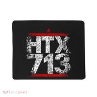 Htx 713 Houston Strong Htown Distressed Vibe Houston Texas Mousepad thumb 0