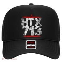 Htx 713 Houston Strong Htown Distressed Vibe Houston Texas Hat thumb 0