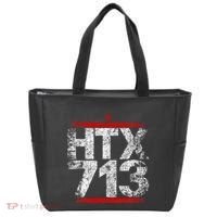Htx 713 Houston Strong Htown Distressed Vibe Houston Texas Tote Bag thumb 0