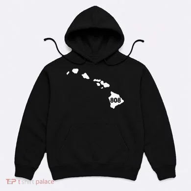 Hawaii 808 Area Code Hoodie