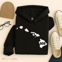 Hawaii 808 Area Code Hoodie thumb 4