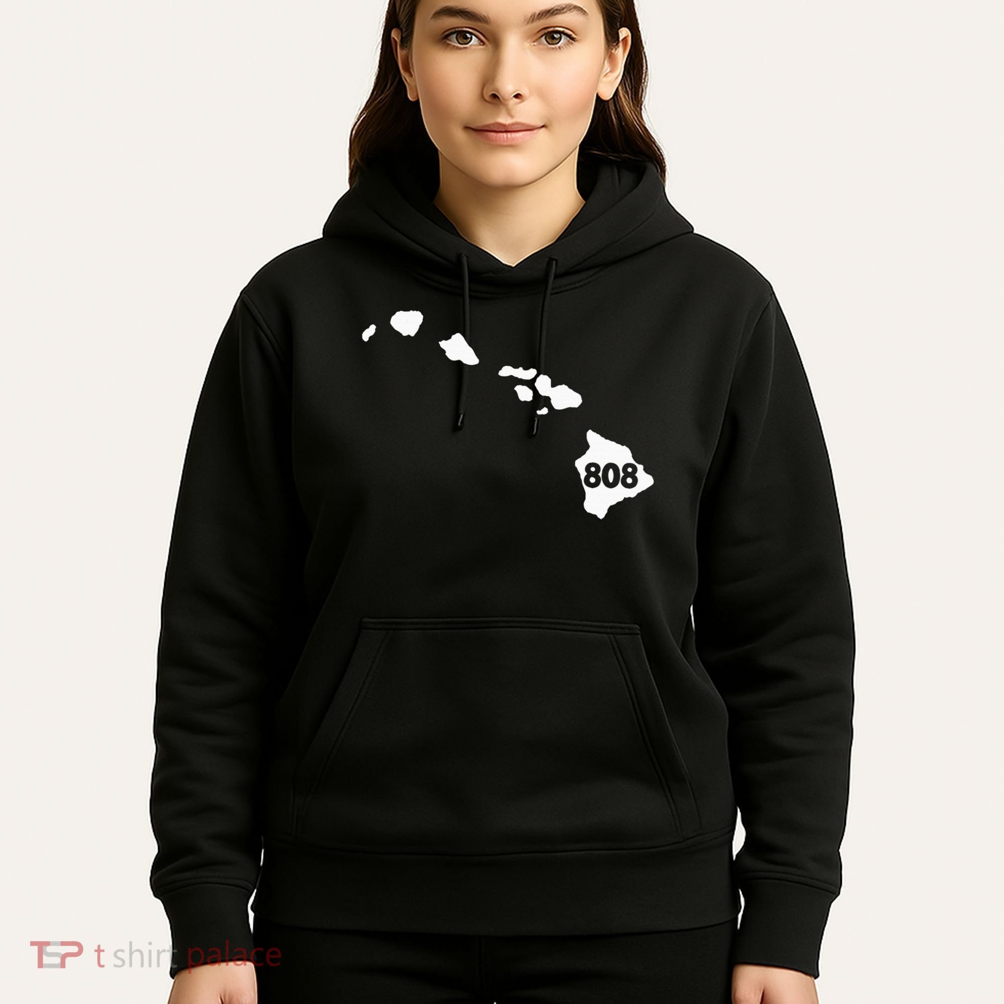 Hawaii 808 Area Code Hoodie