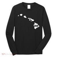 Hawaii 808 Area Code Long Sleeve Shirt thumb 0