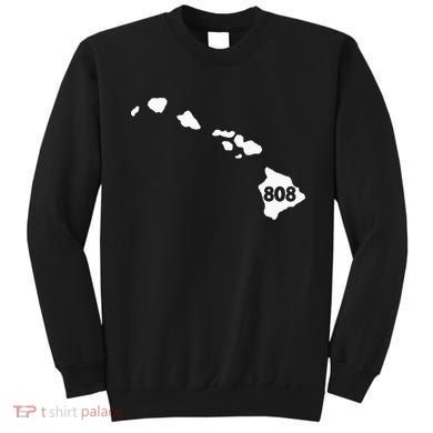 Hawaii 808 Area Code Sweatshirt