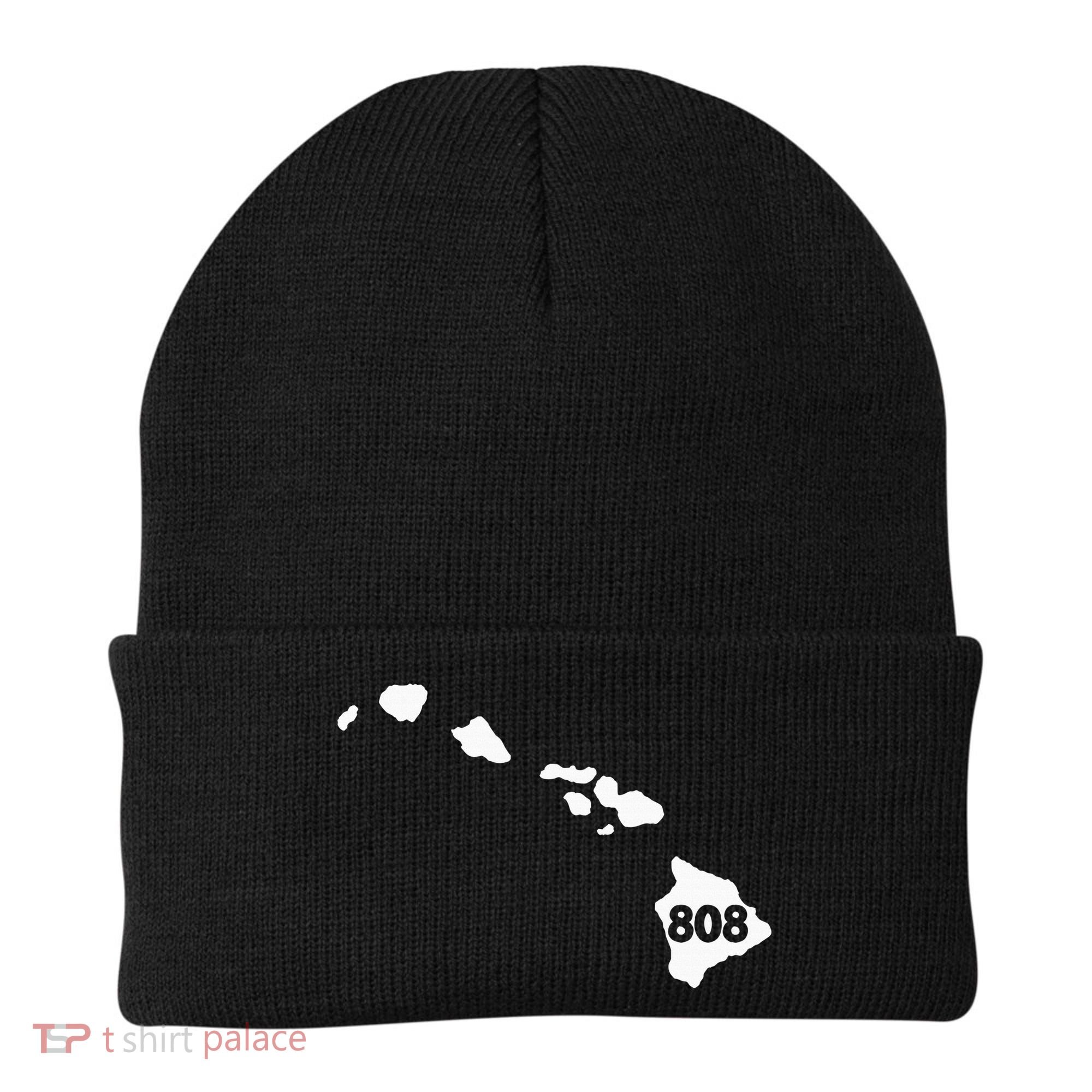 Hawaii 808 Area Code Beanie