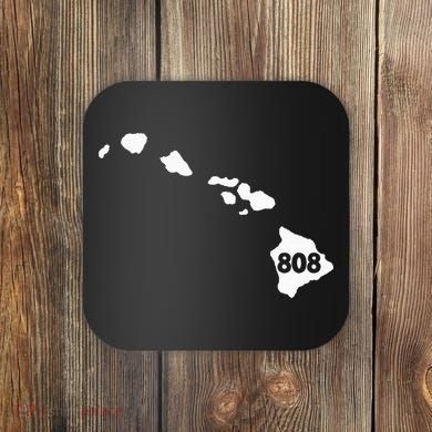 Hawaii 808 Area Code Coaster