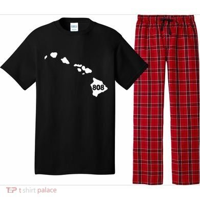 Hawaii 808 Area Code Pajama Set