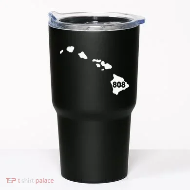 Hawaii 808 Area Code Tumbler