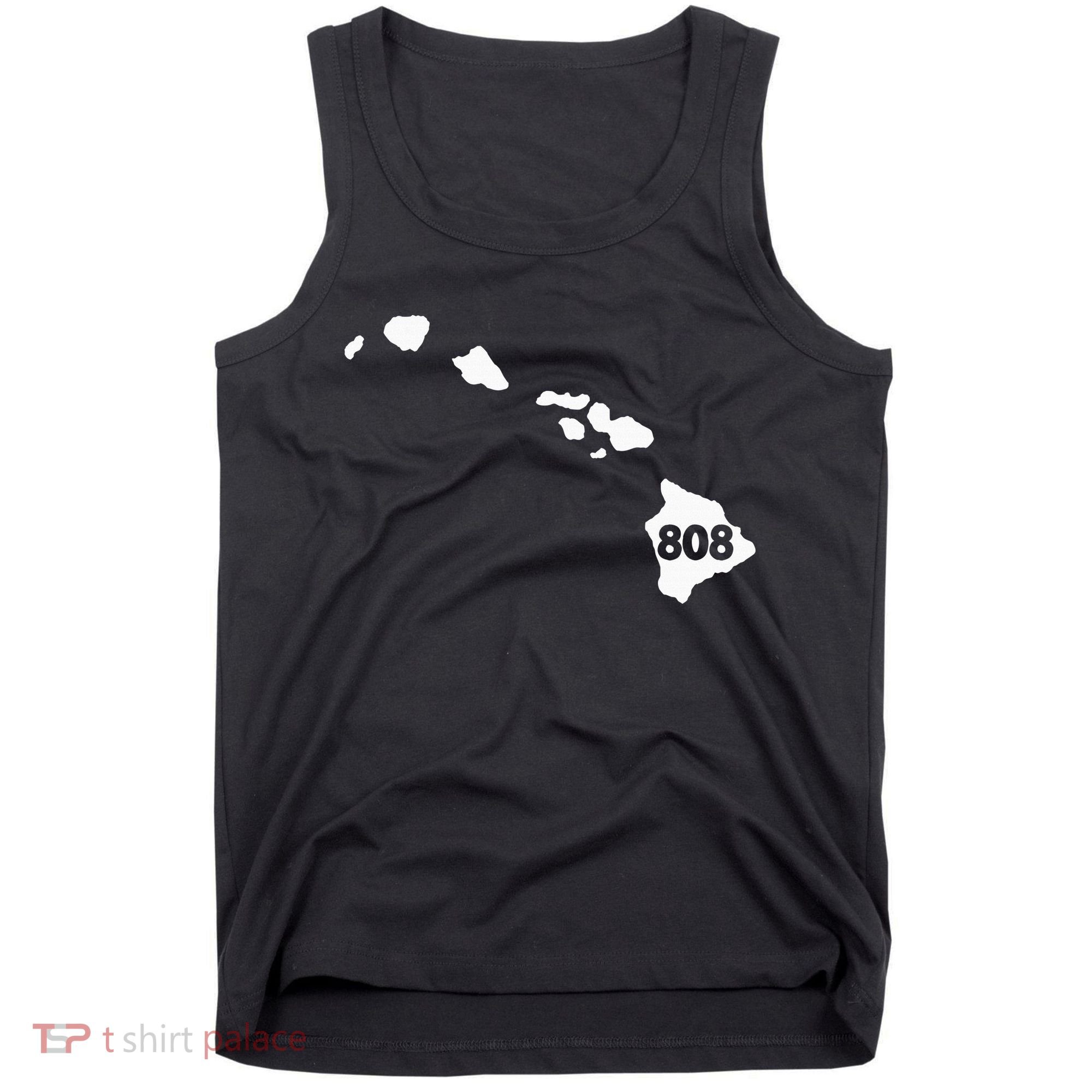 Hawaii 808 Area Code Tank Top