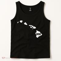 Hawaii 808 Area Code Tank Top thumb 2
