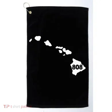 Hawaii 808 Area Code Golf Towel