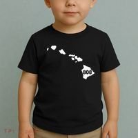 Hawaii 808 Area Code Toddler T-Shirt thumb 2