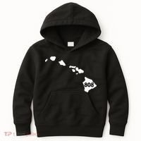 Hawaii 808 Area Code Kids Hoodie thumb 0