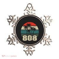 Hawaii 808 Oahu Waikiki Maui Kona Kauai Hawaiian Area Code Ornament thumb 0