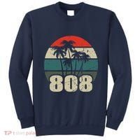 Hawaii 808 Oahu Waikiki Maui Kona Kauai Hawaiian Area Code Sweatshirt thumb 0