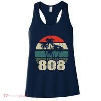 Hawaii 808 Oahu Waikiki Maui Kona Kauai Hawaiian Area Code Women's Tank Top thumb 0