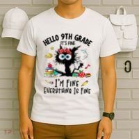 Hello 9th Grade TS.hirt Funny Ninth 9Grade Back To School T-Shirt thumb 6