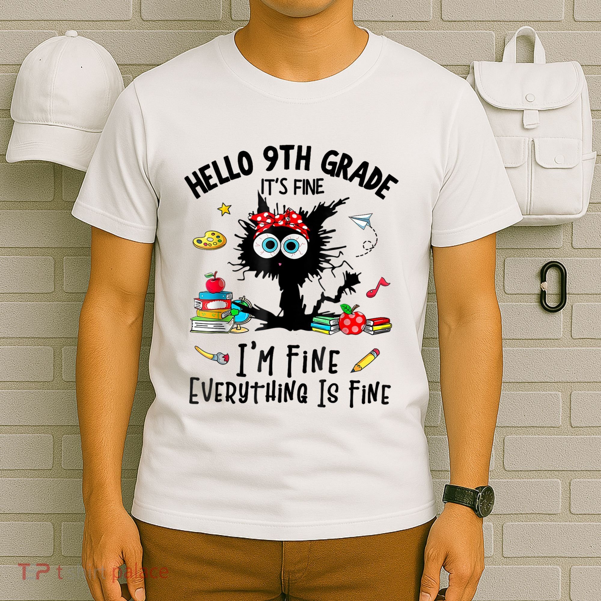 Hello 9th Grade TS.hirt Funny Ninth 9Grade Back To School T-Shirt
